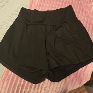 HALARA High Waist Black Women's Shorts